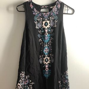 Black Mosaic Ecoté dress